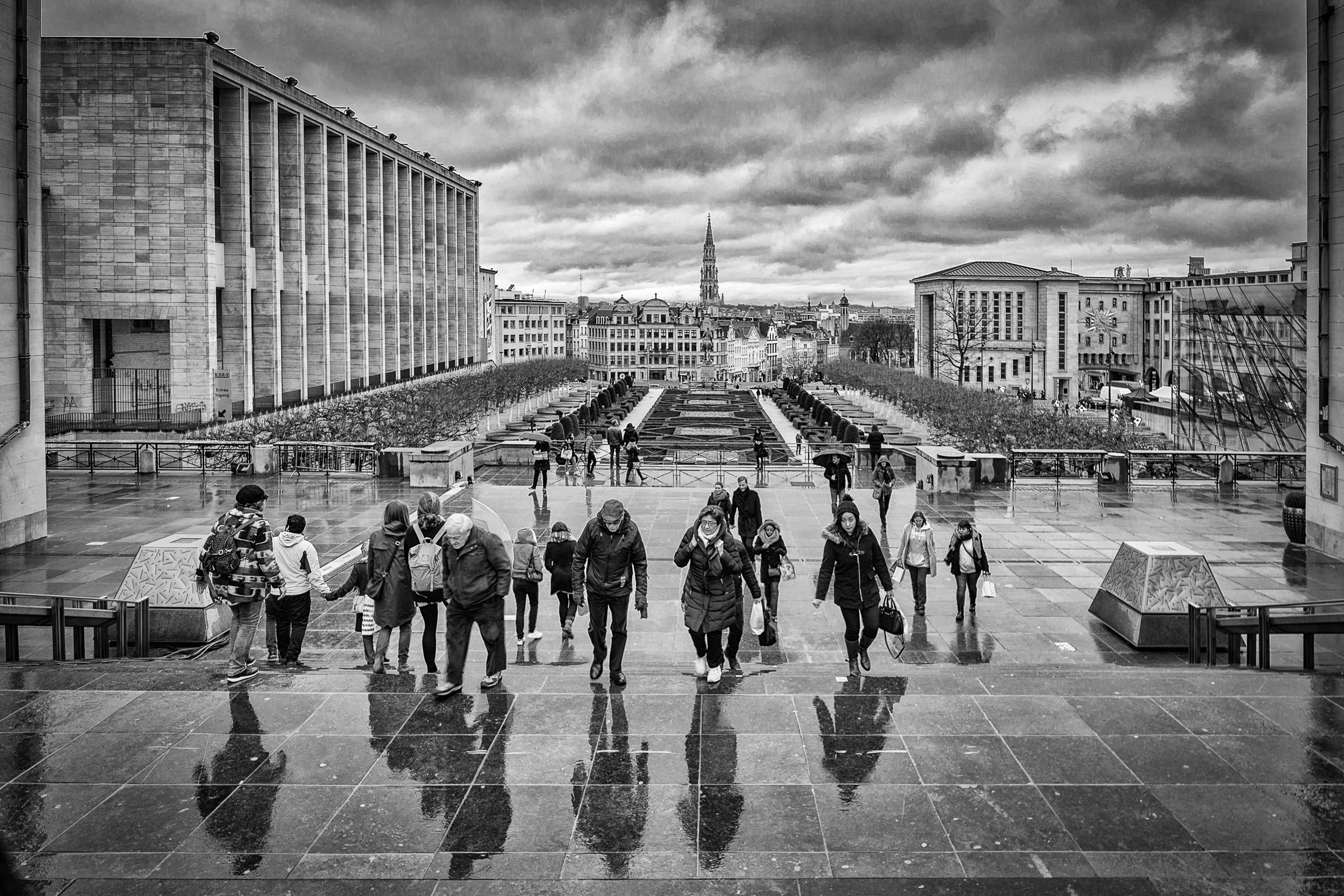 Pol Tanghe - Brussel vanop Kunstberg_web